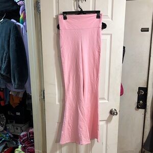 Edikted Pink Wide Leg Pants